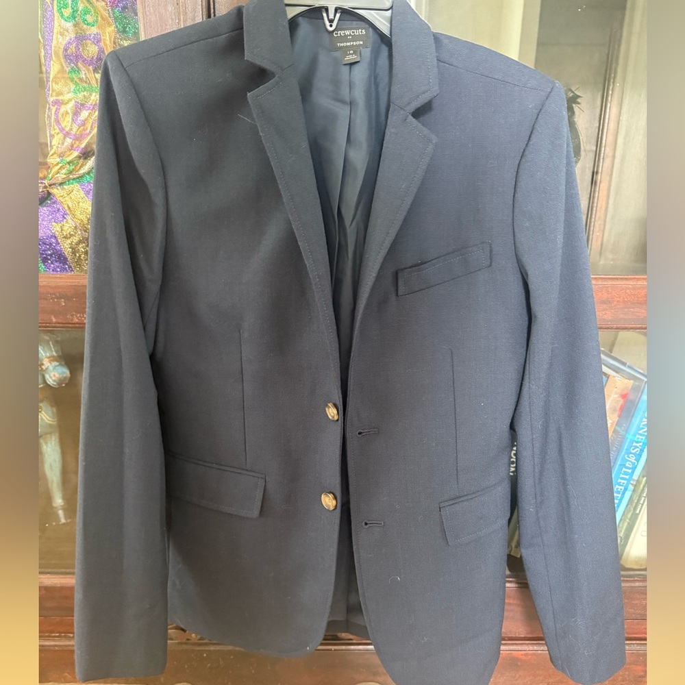 Jcrew Crewcuts Jacket size 16 Thompson Navy